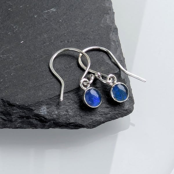 STERLING SILVER  Opal droplet earrings, Handmade Urban Jewellery