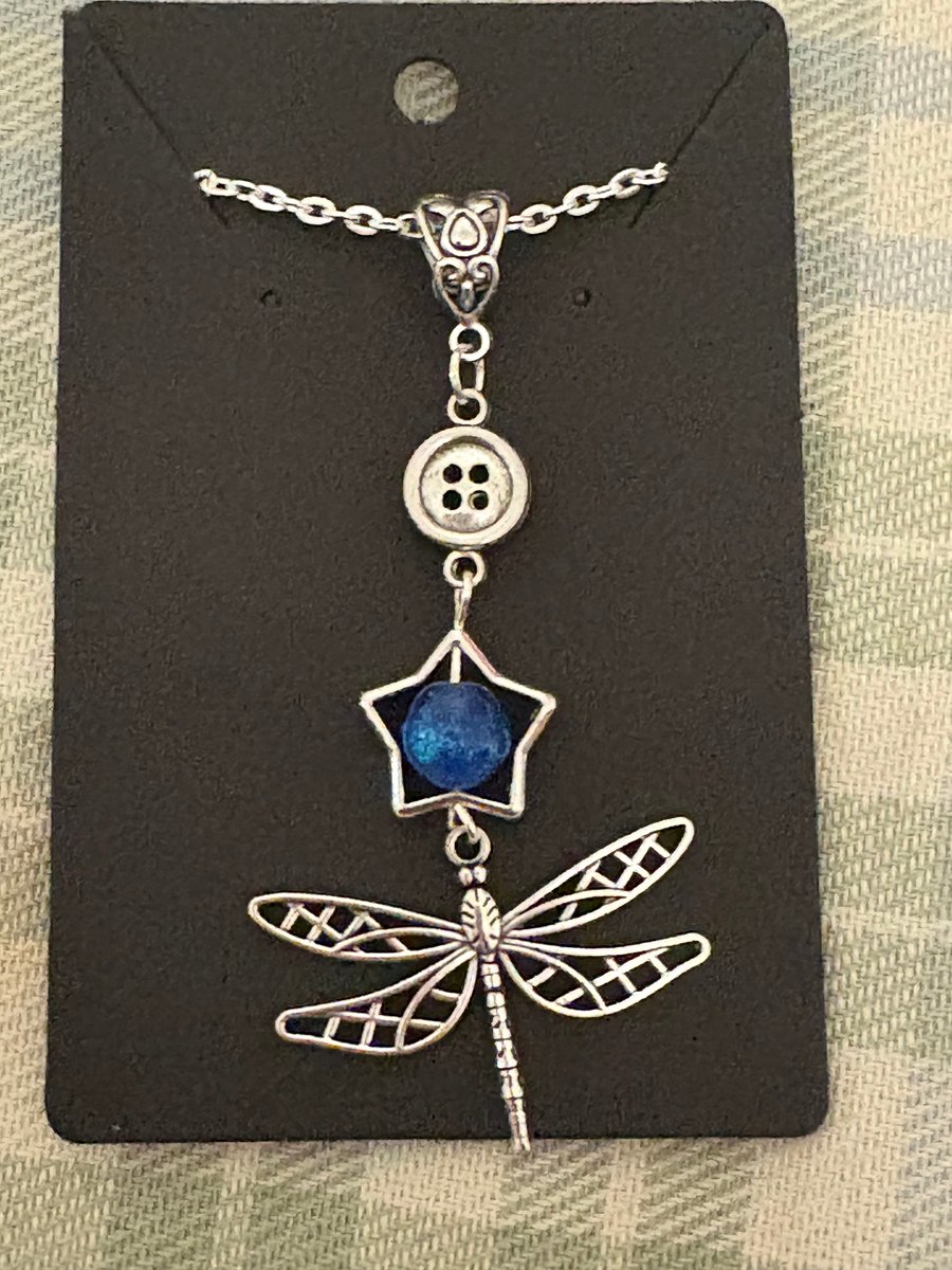 Coraline Dragonfly Necklace 