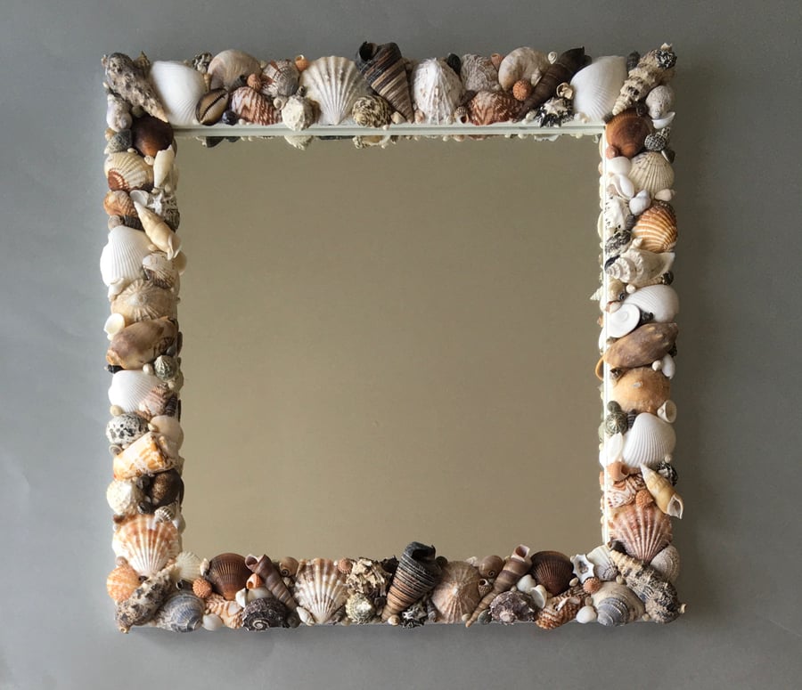 Tobago Seashell Mirror SOLD