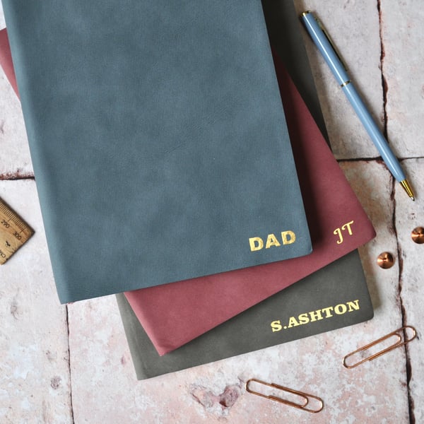 Personalised Name A5 Notebook