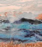 Seascape winter tide fluid art painting  - Image 4