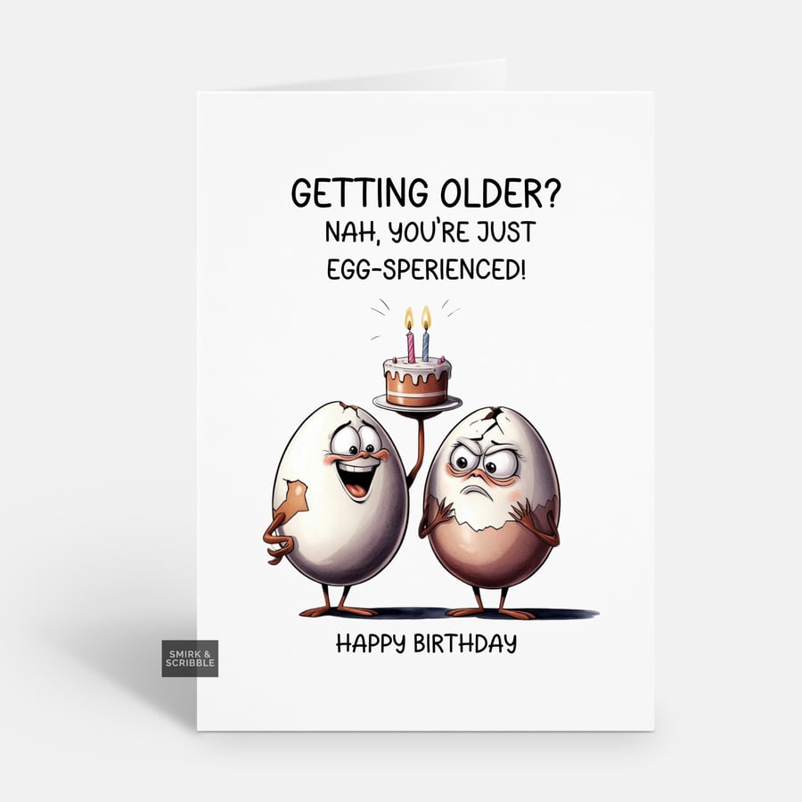 Unique Funny Birthday Card For Him Or Her 