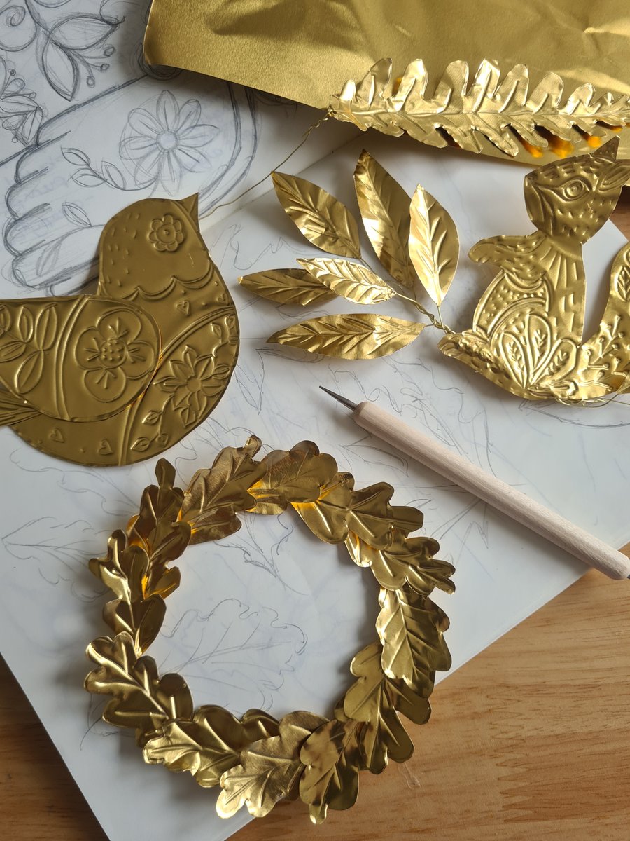 WORKSHOP - Metal Embossed Decorations at Make Space, Hitchin