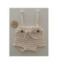 Made To Order Handknitted Picnic Baby Shorts 7 sizes. Any colour. - Image 1