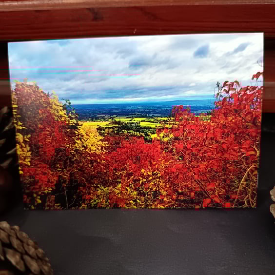 A6 Greetings card: Malvern (Worcestershire) photograph