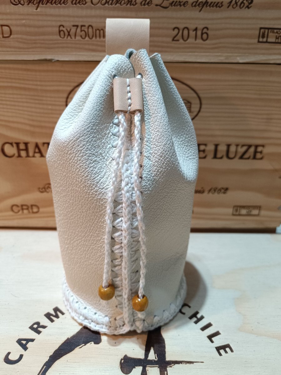 Real leather belt pouch 