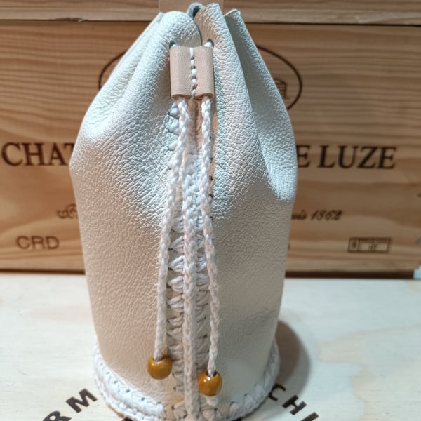 Real leather belt pouch 