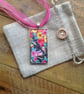 Liberty print pendant necklace - Image 4
