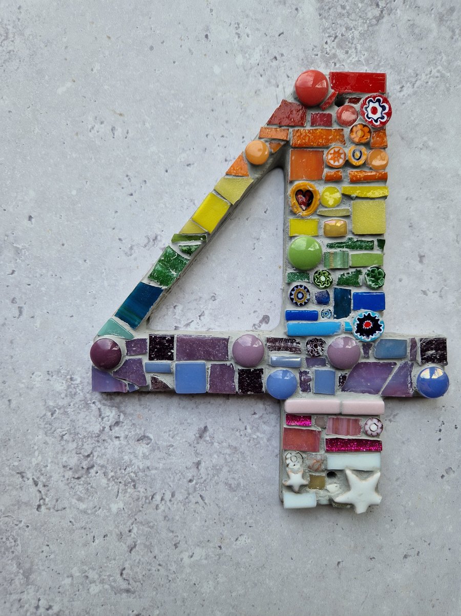 Private Listing for Jill Hurst - Rainbow Mosaic Door No. 7 