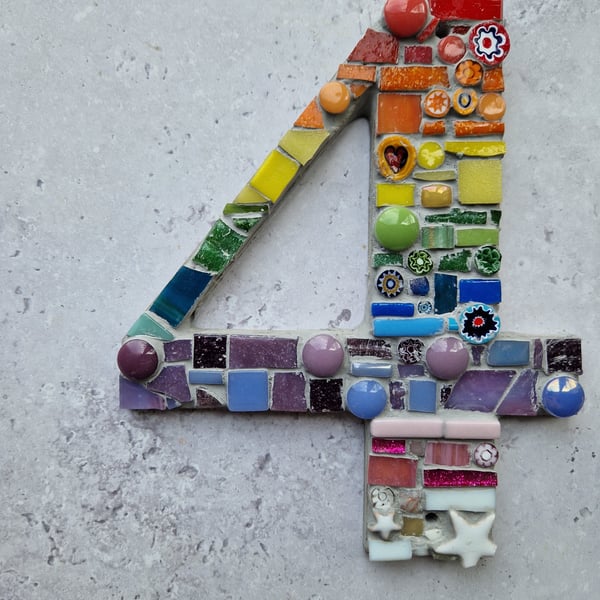 Private Listing for Jill Hurst - Rainbow Mosaic Door No. 7 