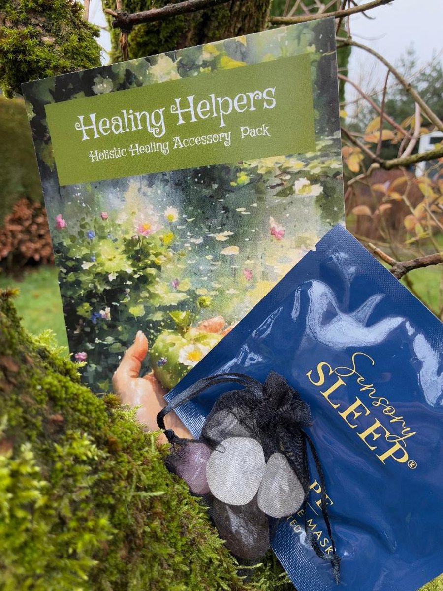 Healing Helpers, a unique holistic, crystal therapy kit