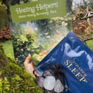 Healing Helpers, a unique holistic, crystal therapy kit