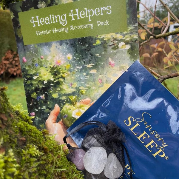 Healing Helpers, a unique holistic, crystal therapy kit