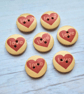 Love Wooden Buttons - 20mm - Sets of 5