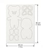 Pig Acrylic Sewing Template - Image 3