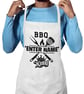 Personalised Kitchen BBQ Apron - BBQ King - Dad Apron - Image 4