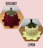 Pumpkin Flower Hat with Vines - Handmade Crochet Hat in Baby, Chid & Adult Sizes - Image 3