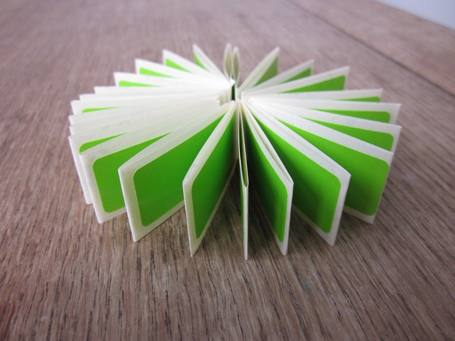 50 Small Lime Green Stickers