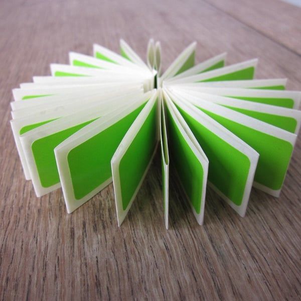 50 Small Lime Green Stickers