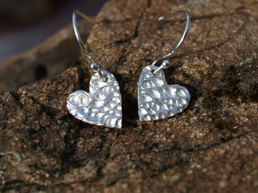 Opuntia Heart Earrings