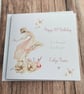 Personalised Birthday Ballerina card,Daughter, Niece, Cousin, sister Any Age - Image 2