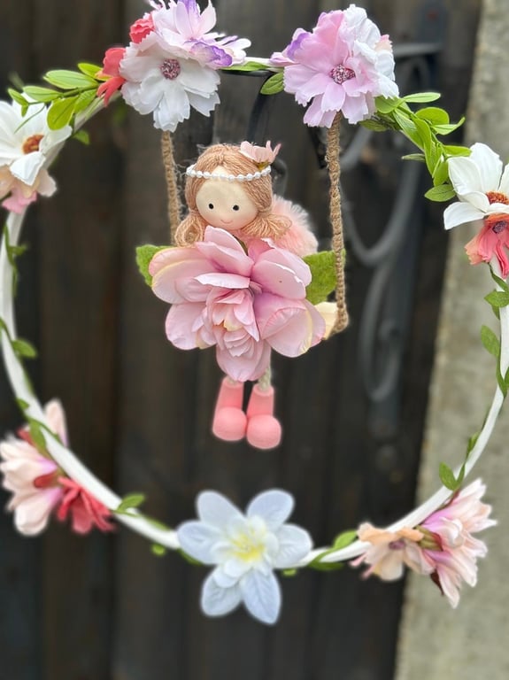 Lilly Blossom Fairy Swing Hoop