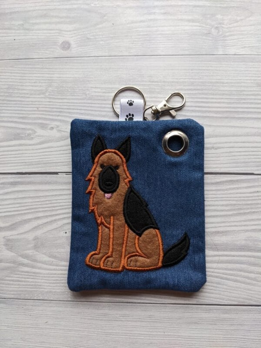 Dog Poop Bag Holder German Shepherd Gift Poop Bag Dispenser 