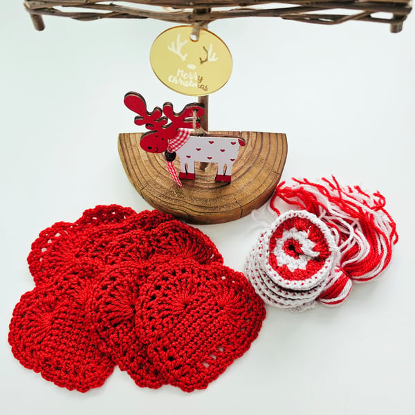 Hearts Gift Set, Garland and Wind Spinner