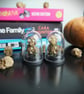 Miniature Stacking Skull Bell Jar (Glow in the dark)  - Image 6