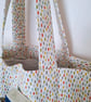 Multi-coloured canvas tote bag - Image 3