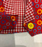 Red Cogs Large Teddy Waistcoat  - Image 4