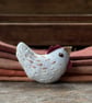 Little Hen - Embroidered Brooch