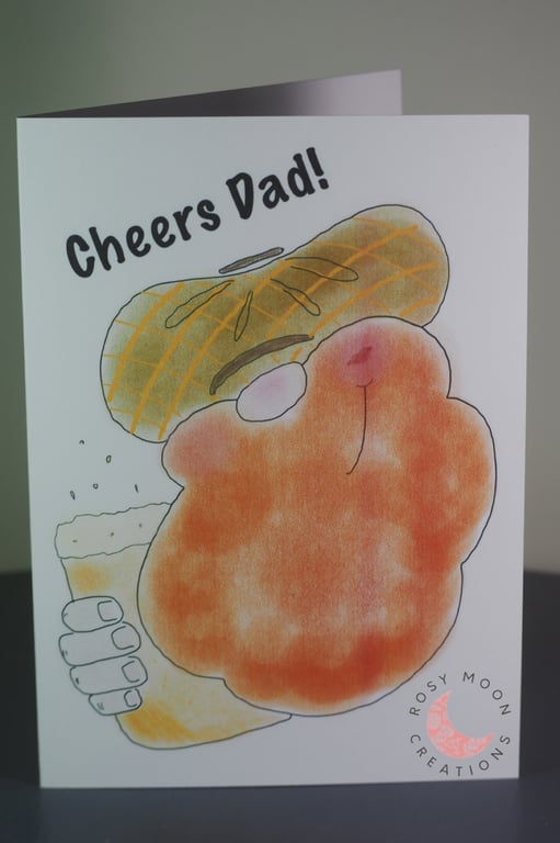 Cheers, Dad! Blank Card