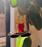 Yoga Meditation Pose - Front in stained glass - Image 8