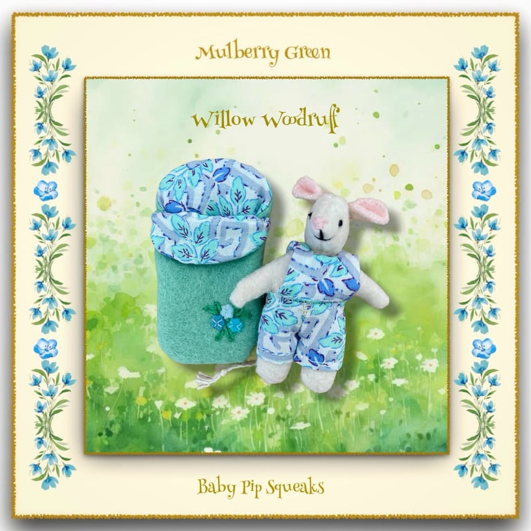 Willow Woodruff - A Baby Pip Squeak in a Sleeping Bag
