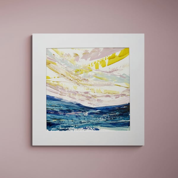 Perfectly Imperfect Original Seascape Painting - Sample 46