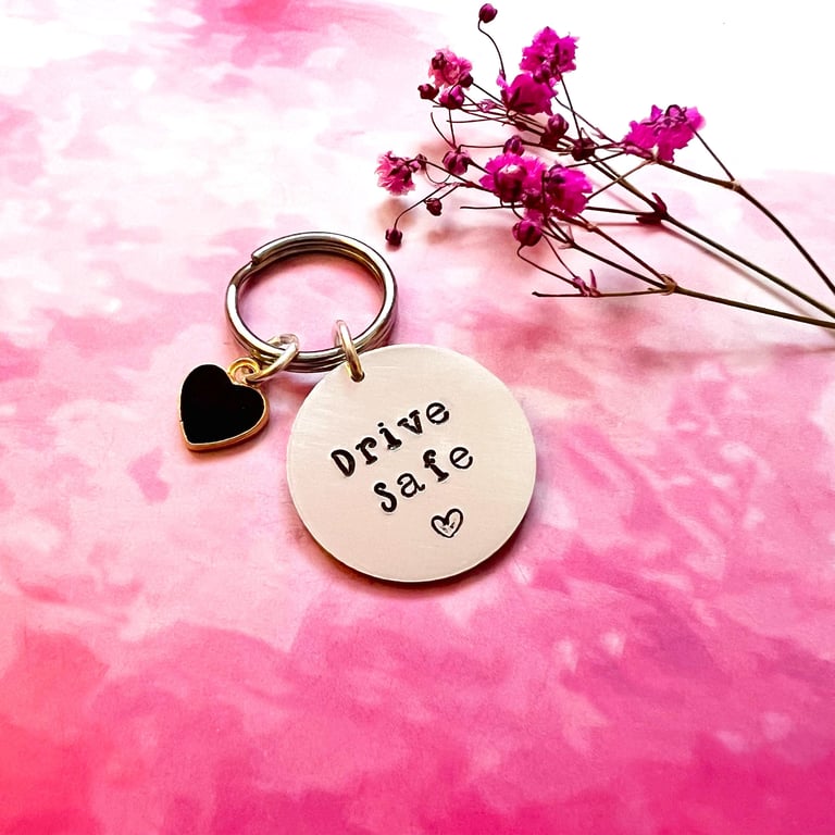 Drive Safe Keyring, New Driver Gift