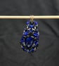 Blue Lapis Lazuli Double Sided Pendant