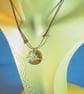Christmas Tree Baubles Copper & Silver Pendant - Image 4
