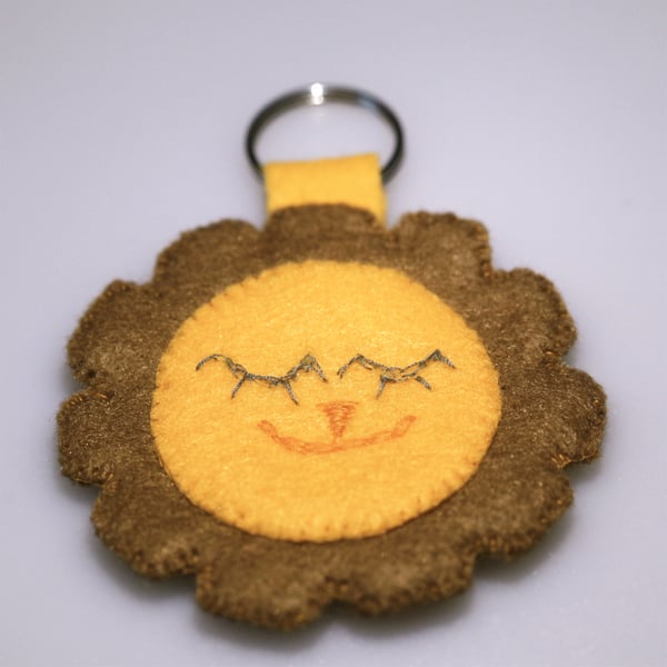 Cute Lion Key Ring