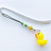 Rubber Duck Bookmark. Metal Bookmark. Miracle Bead Bookmark. Reading Gift.