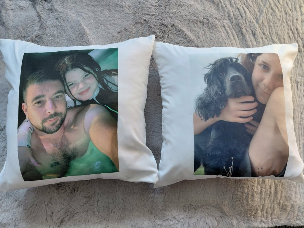 Personalised cushion 