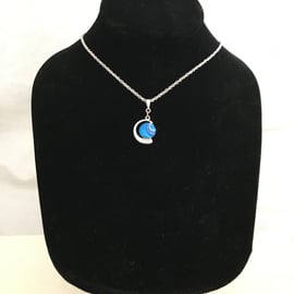 Pretty New Moon Pendant