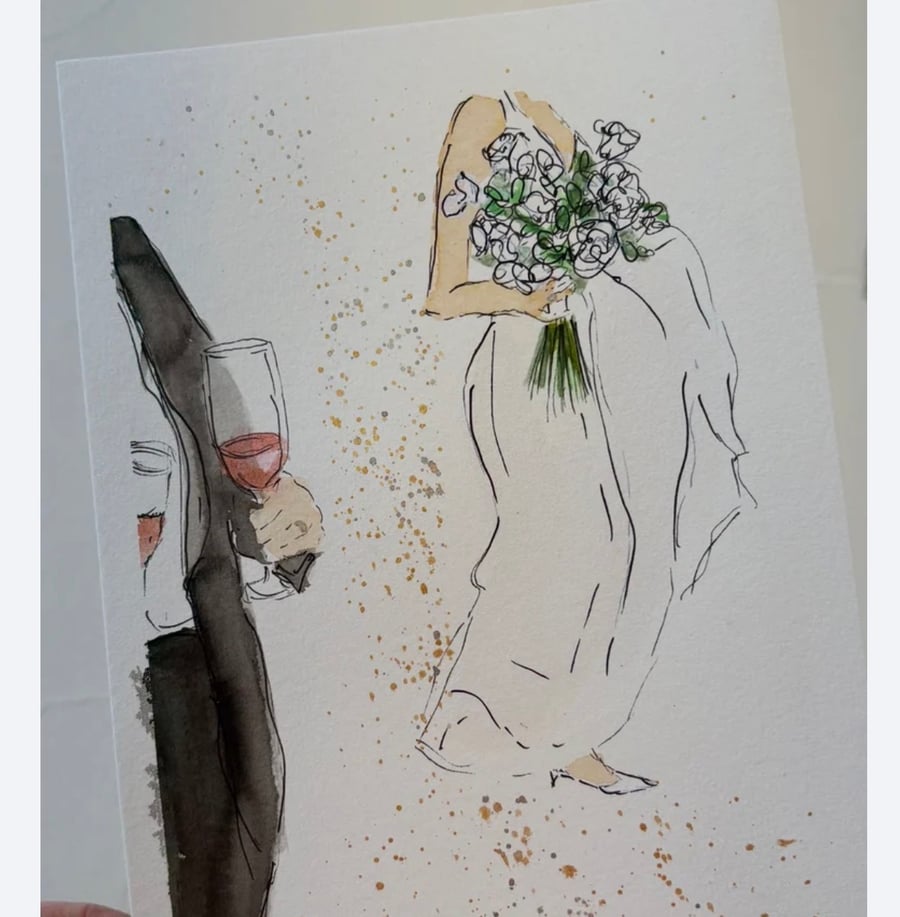 Wedding illustration 