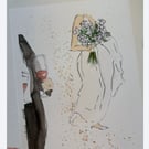 Wedding illustration 