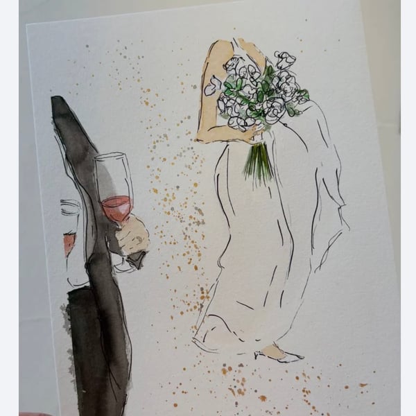 Wedding illustration 