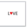 "LOVE" Card - valentine / anniversary / wedding