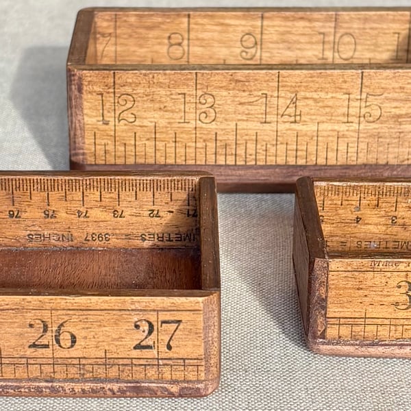 Medium sized upcycled box with many uses