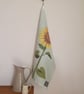 Sunflower tea towel, organic cotton - Image 2