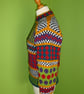 Multicolour Jumper Pattern in 4 Sizes. Knitting Pattern. PDF Knitting Pattern - Image 3